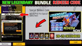 FREE FIRE REDEEM CODE TODAY 28 DESEMBER REDEEM CODE FREE FIRE  FF REDEEM CODE TODAY 28 DESEMBER FF [upl. by Aire]