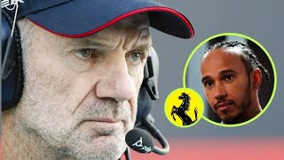 Adrian Newey to Ferrari Huge Lewis Hamilton prediction amid F1 dream team rumours [upl. by Nnav]