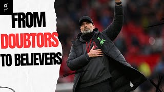 From Doubters To Believers Highlight of Klopp At Liverpol [upl. by Enneirdna825]