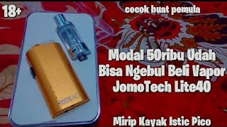 REVIEW  JOMOTECH LITE 40W Vape Murah Cocok Untuk Pemula Lite 40watt [upl. by Callida]