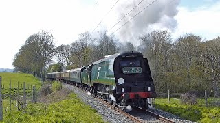 34072 257 Squadron on Tenterden Bank KESR [upl. by Alehcim]