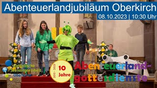 LIVE  Erster Abenteuerlandgottesdienst der Jubiläumsstaffel [upl. by Merete650]