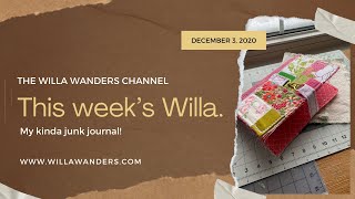 December 3 2020 Willa Journal [upl. by Ahsenrac]