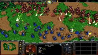 50 Arqueras vs 50 Centauros Empaladores  Warcraft 3 [upl. by Htebazileyram]