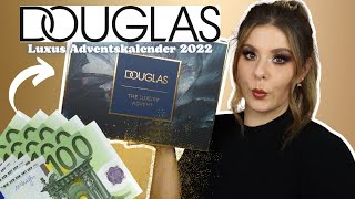 Douglas LUXUS 💸 Adventskalender 2022  600€ Wert [upl. by Zindman]