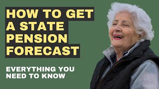 How To Get A State Pension Forecast [upl. by Lazor]