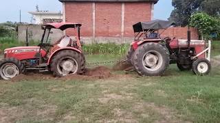 Tractor Toochan  Massey Ferguson 4Wd Vs 2Wd 75 HP Tractor [upl. by Carlson]