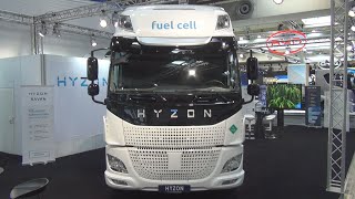 Hyzon Fuel Cell Hydrogen Tractor Truck 2023 Exterior and Interior [upl. by Tirza]