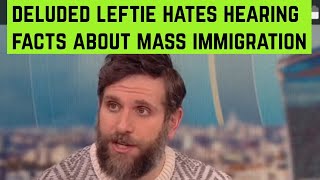 Historian destroys sulking leftie with facts and figures in mass immigration debate [upl. by Ennaylil]