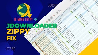 Jdownloader 15 mins retry unofficial fix En Sub [upl. by Annayehc]