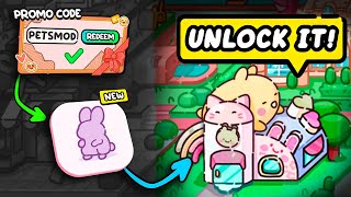 PETS EDITOR🐰 SECRET PROMO CODE🎁 in avatar world  pazu [upl. by Rutter]