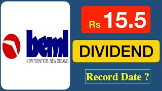 BEML Dividend 2024 [upl. by Megdal]