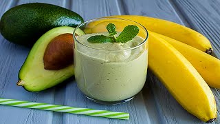 Healthy Avocado Smoothie Recipe With A Creamy Yummy Taste That You Should Try [upl. by Lagas]