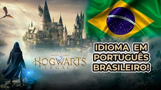 Como colocar Hogwarts Legacy Edition EMPRESS em Português Brasileiro Dublagem e Legendas [upl. by Airdnahc]