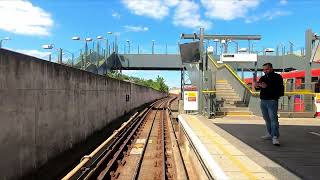 4K London 🇬🇧 DLR Tour 🚇 WOOLWICH Arsenal to STRATFORD International Station via London City Airport [upl. by Chita]