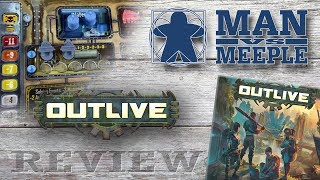 Outlive La Boîte de Jeu Review by Man Vs Meeple [upl. by Rora]