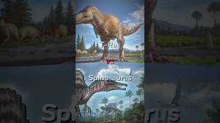 Spinosaurus vs trexdinosaur [upl. by Sedgewick]