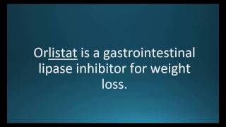 How to pronounce orlistat Xenical Memorizing Pharmacology Video Flashcard [upl. by Lathrope]