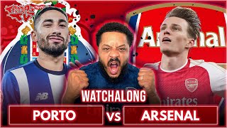 Porto 10 Arsenal  Uefa Champions League  Watchalong WTroopz [upl. by Alabaster377]