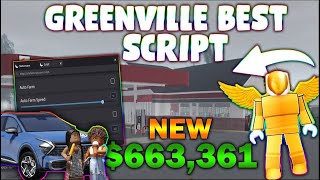 UPDATED Greenville Script PASTEBIN 2023 SPEED BOOST AUTOFARM MONEY FARM 80K IN 10 MINUTES [upl. by Cassondra]