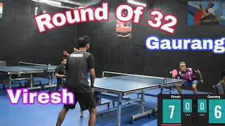 Thrilling Showdown Viresh vs Gaurang Ekam League Pune Round of 32 Highlights [upl. by Gader695]