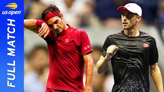 John Millman vs Roger Federer in a stunner under the lights  US Open 2018 Round 4 [upl. by Elery]