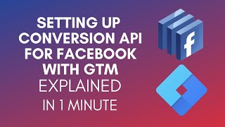 How To Set Up Facebook Conversion API With Google Tag Manager 2024 [upl. by Gerita323]