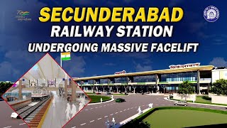 Secunderabad Railway Station under Redevelopment  Secunderabad Railway Station [upl. by Nolyaj]