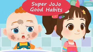 Super JoJo Good Habits  Lets Develop Hygiene Diet and Sleep Habits with JoJo  BabyBus Games [upl. by Kavanagh]