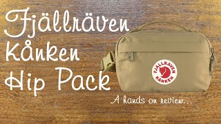 Fjällräven Kånken Hip Pack  hands on review [upl. by Netaf]