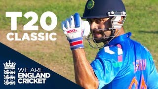 T20 Classic Goes Right Down To The Wire  England v India 2014  Highlights [upl. by Asikal]