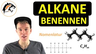 ALKANE benennen IUPAC Nomenklatur  Chemie Tutorial [upl. by Belvia]