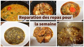 Préparation des repas pour la semaine Cooking motivation Pork PonduDinde fumee [upl. by Pember718]