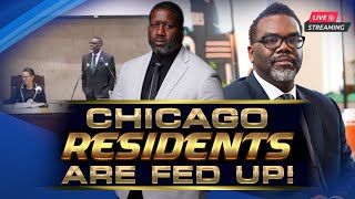 Chicago Residents Let Mayor Brandon Johnson Know Theyre Extremely Fed Up With The Migrant Crisis [upl. by Acitel]