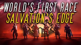 Destiny 2  SALVATIONS EDGE WORLDS FIRST RACE RAID ZONE HOSTED BY cbgray amp evanf1997 [upl. by Anna]