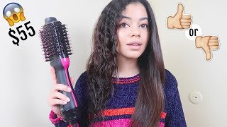 How to Curl your Hair with Revlon One Step Hairdryer Easy and Quick [upl. by Sidky]