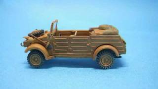 ACADEMY 172 Kubelwagen  A Building Review [upl. by Slade]