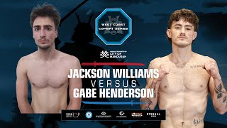 WCCS1  Jackson Williams VS Gabe Henderson [upl. by Airec]