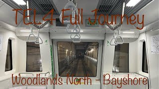 4K ThomsonEast Coast Line TEL4 Full Journey South Bound 2091 [upl. by Nolra393]