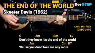 The End of The World  Skeeter Davis Lyrics [upl. by Eaned436]