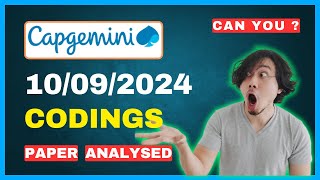 Capgemini 2024  Biggest Hiring  Updated New Pattern amp Syllabus [upl. by Nirot718]