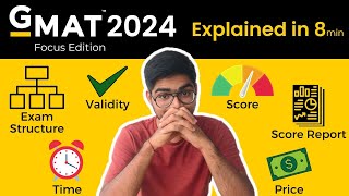 GMAT Focus Edition 2024 Explained in 8 minutes  GMAT vs GMAT Focus Edition  Pratik Joshi [upl. by Egwan]