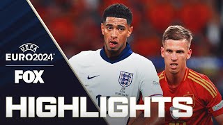 Spain vs England Highlights  UEFA Euro 2024  Final [upl. by Otrepur]