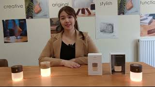 Smart Diffuser Lamp Product Introduction [upl. by Lynelle807]