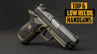 Top 6 BEST Low Recoil Handguns You can Buy Right Now 2023 [upl. by Rosalynd]