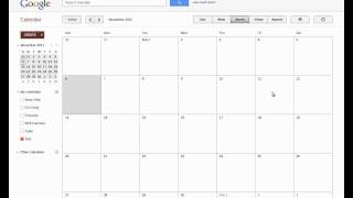 Using Google Calendars to Create a Shift Calendar [upl. by Agnese]