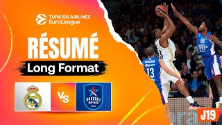 Quatre prolongations un match LÉGENDAIRE  Real Madrid vs Anadolu Efes  Résumé  Euroleague J19 [upl. by Blondy68]