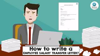 Salary Transfer Letter howtowriteletters [upl. by Anayd236]