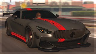 Benefactor Schlagen GT Customizations MercedesAMG GT  GTA 5 Online [upl. by Nnylg438]