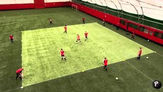 Soccer Drills Defending Crosses [upl. by Meares]